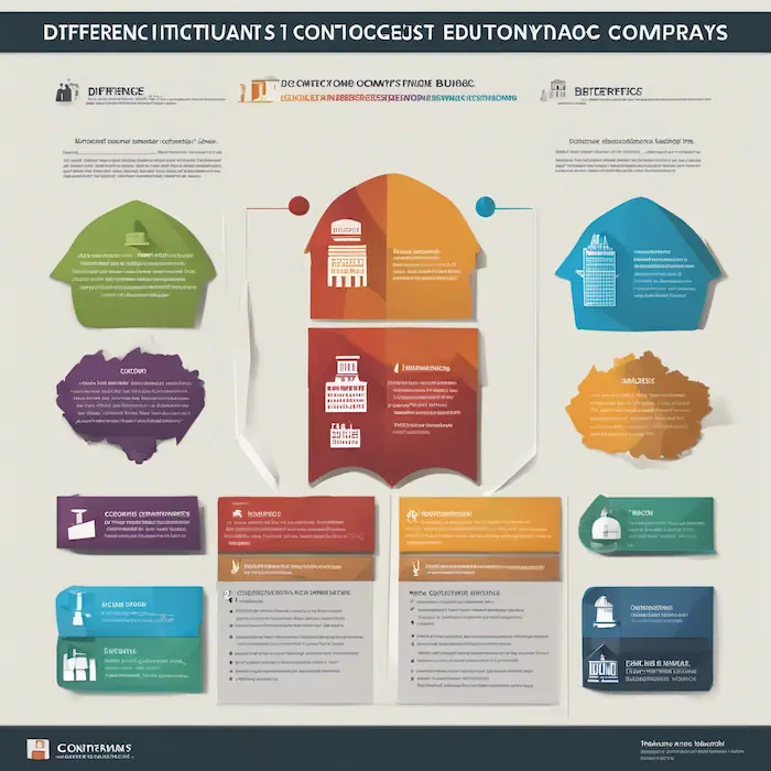 الفرق بين المؤسسة والشركة في المميزات الرسوم والإجراءات 2025 1 الفرق بين المؤسسة والشركة